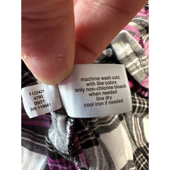 Lane Bryant Womens Long Sleeve Button-Up Shirt With Chest Pockets Size 18/20 - Picture 8 of 9